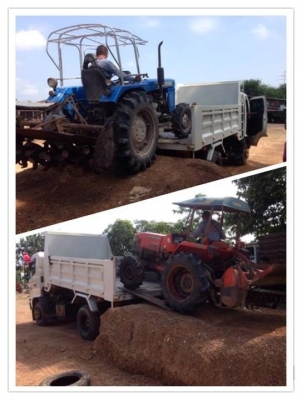 คูโบต้า L3408 4 WD 2 เพลาพร้อมโรตารี่ตราช้าง เดิมๆใช้งานได้ปรกติ