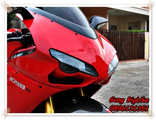 ขาย Ducati 1098s ปี 2008 อินวอย+สพม. สวยจัด ของแต่งเต็ม<รับเทิร์น>