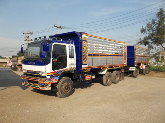 ขายด่วนสิบล้อ ISUZU DECA 320 เทอร์โบ พร้อมลูกพ่วง3 เพลากระบะปรีเนียมต่อใหม่ ขายด่วนสิบล้อ ISUZU DECA 320 เทอร์โบ พร้อมลูกพ่วง3 เพลากระบะปรีเนียมต่อใหม่