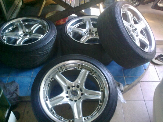 **** ขายล้อยุ่น GTC หน้า9 หลัง9  ก้านยก4ลูก ****