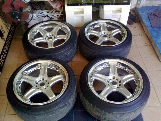 **** ขายล้อยุ่น GTC หน้า9 หลัง9  ก้านยก4ลูก ****