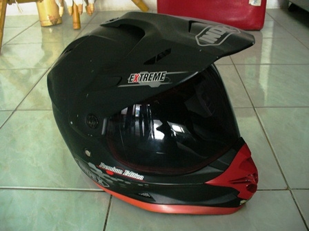 หมวกกันน็อคIndex วิบากเท่ๆ สภาพดี 800บาทรวมส่ง