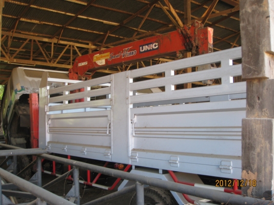 ขายเครน UNIC special-V torbo  5 ตัน 5ปอก พึ่งชื้อมาติดตั้ง  ไม่ค่อยได้ใช้งานครับ