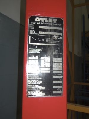 ขายรถยกไฟฟ้า ATLET