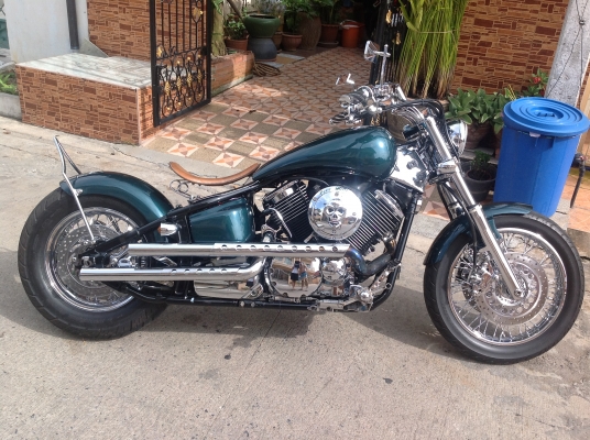 เปืย  badboys pataya mc ขายทิ้ง yamaha dragstar 1100 cc ทะเบียนแท้ ขาย85000