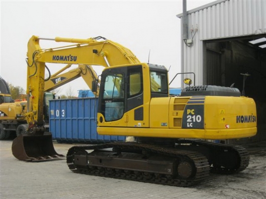 รถขุดแบคโฮ KOMATSUPC210LC-8รถนอกนำเข้า