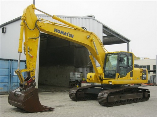 รถขุดแบคโฮ KOMATSUPC210LC-8รถนอกนำเข้า