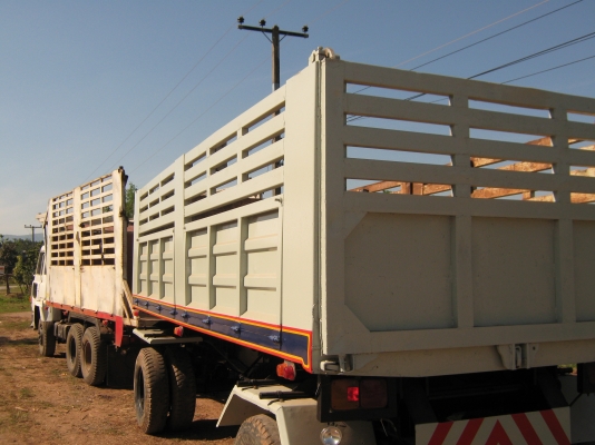 ขายรถพ่วงดรั๊มแม่-ลูก ยี่ห้อฮีโน่ ZM 260 แรงม้า พาวเวออร์