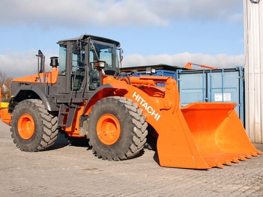 รถตักล้อยาง WHEEL LOADER HITACHI ZW220-3
