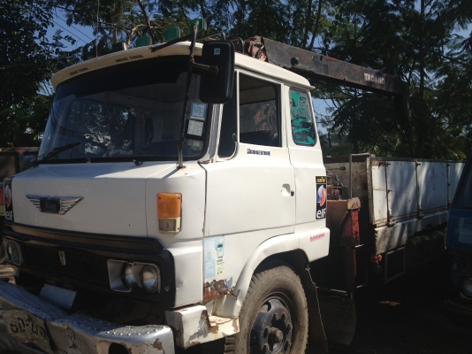 HINO-KLติดเครนtadano2.9ตัน3ปอกกระบะยาว5เมตรครับ