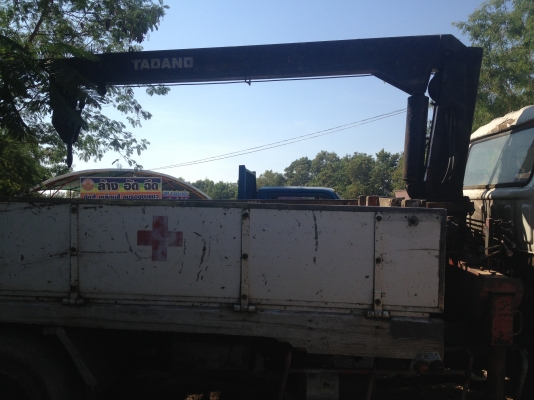 HINO-KLติดเครนtadano2.9ตัน3ปอกกระบะยาว5เมตรครับ