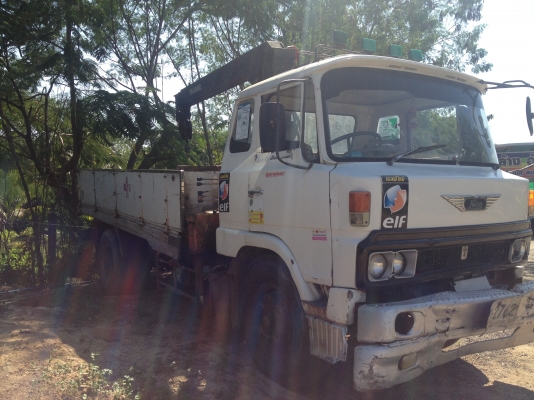 HINO-KLติดเครนtadano2.9ตัน3ปอกกระบะยาว5เมตรครับ