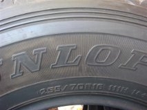 ขายยาง Dun Lop 255/70R16 ปี 2010
