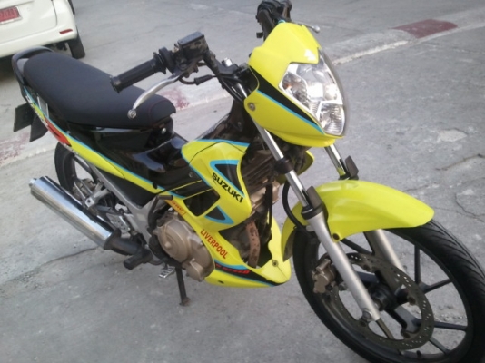 ขาย เรตเดอร์ 150cc สีเหลือง ล้อแม็ก พร้อมใช้ ราคา 18500 บาท