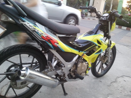 ขาย เรตเดอร์ 150cc สีเหลือง ล้อแม็ก พร้อมใช้ ราคา 18500 บาท