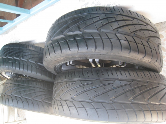 ขายล้อแม็กขอบ17"x7" et42 4/100,114 + ยางปี 10 (081-3747940)