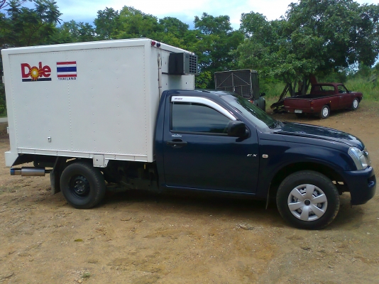 ขายรถตู้เย็น D-MAX เครื่อง2JVVTI เกียร์ออโต้ ติดเเก็ส LPG