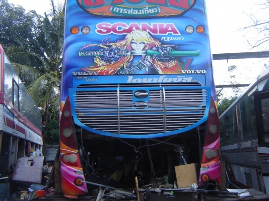 ขายตัวถังรถบัส 8 ล้อมือสอง