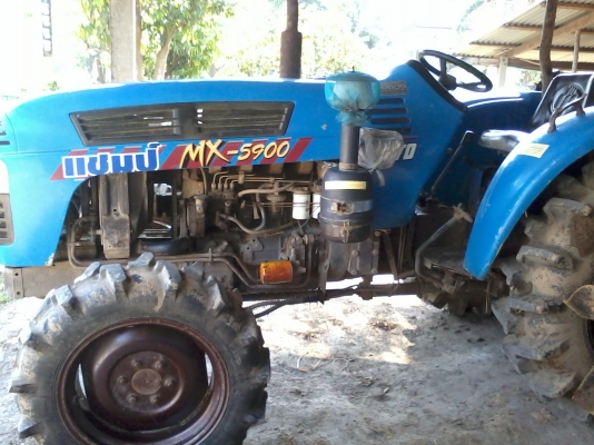 HINOMOTO E28 พร้อมใบดันหน้า ผานพวง 5 ใบ