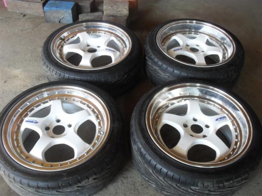 ขายล้อ S1c 18  5/114   8*9 พร้อมยาง 18500