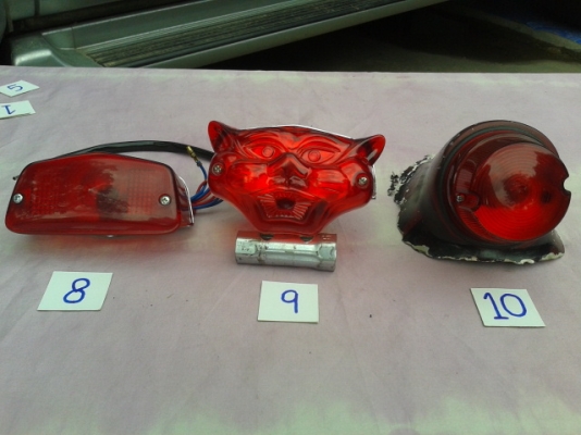 ล้อแม็กขอบ10 ไฟท้ายแต่ง ไฟตาแมวหลอดไฟสถานะ