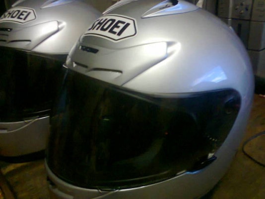 หมวก SHOEI X 8 สีบรอนสภาพสวยๆ  3200