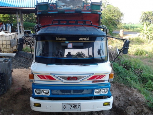 ขาย 6ล้อ ใหญ่ HINO KL340 เครื่องEH100 150 แรง ไม่เยิ้ม ไม่ไอ  กระบะไม้ยาว 5 เมตร พื้นดีไม่ผุ ยาง8.25ขอบ20 ดี6เส้น ภายในดี คอนโซลครบ พร้อมใช้ พร้อมลุยงาน***ขายแล้วครับขอบคุณ Truck2hand
