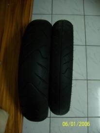ขาย ยาง IRC มือสอง 1 คู้ สภาพ95\%  ราคา 2000 บ