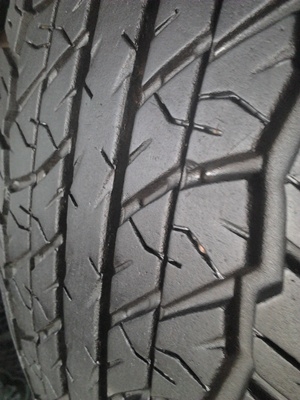 ขายยาง265 65 17 ปี 3011 DUNLOP AT20 GRANDTREK    1   ชุด