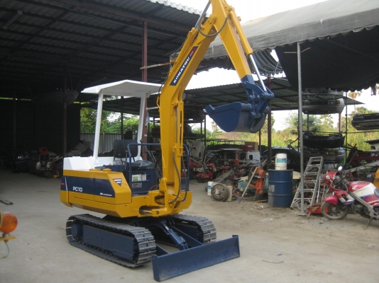 ขายรถขุดดินBACKHOE KOMATSU PC10-6แทร็กเหล็ก พร้อมใช้งาน