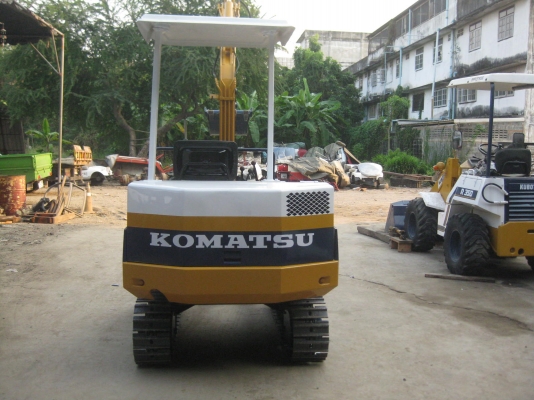 ขายรถขุดดินBACKHOE KOMATSU PC10-6แทร็กเหล็ก พร้อมใช้งาน