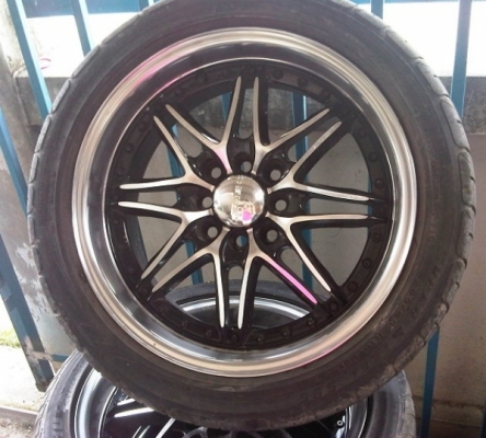 ขายแม็กซ์ขอบ 16 Lenso พร้อมยาง ปี 09