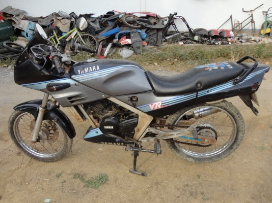 ขอบคุณ พ.เสือ ขาย YAMAHA-VR-150 CC.สีเทาทะเบียนเต็มพร้อมโอน โทร.081-005-8785