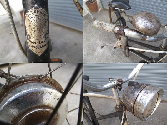 ขายจักรยานโบราณอังกฤษ ฮัมเบอร์ 26 หญิง เพลททองเหลืองสวย ปั่นดีมีรูปครับ