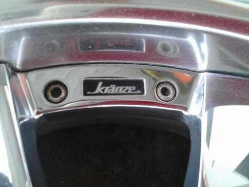 ขายแม็ก20นอกแท้ญี่ปุ่น kranze รุ่น glossa 5รู114 พร้อมยางปี2011ดอกเต็ม