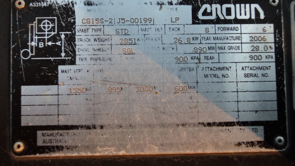 ขายforkliftมือสอง