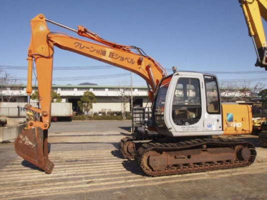 ขายด่วน HITACHI EX120-5  ซีเรียล 52160  เก่าญี่ปุ่น 100\% นำเข้าเอง สวยสุด ๆๆ