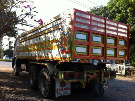 ฝากขายรถพ่วง HINO 344 ยูโร3 ปี53 ดัมพ์แม่ลูก ซีทีทรัค ลูก3คานแท้