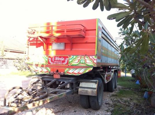 ฝากขายรถพ่วง HINO 344 ยูโร3 ปี53 ดัมพ์แม่ลูก ซีทีทรัค ลูก3คานแท้