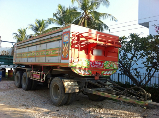 ฝากขายรถพ่วง HINO 344 ยูโร3 ปี53 ดัมพ์แม่ลูก ซีทีทรัค ลูก3คานแท้
