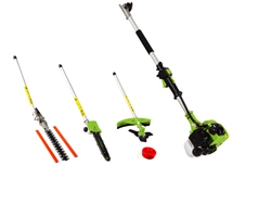 ขายเครื่องตัดแต่งกิ่งไม้เอนกประสงค์ (4 in 1) ขายเครื่องตัดแต่งกิ่งไม้เอนกประสงค์ (4 in 1)