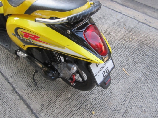 ขายด่วน สกูปี้ไอ ปี53เครื่องดีเดิมสัญญาณกันโมยล้อแม็กชุดโอนพร้อม