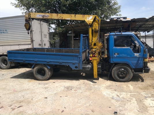 ขายรถ 6 ล้อ กระบะคาร์โก้ ติดเครน NANSEI 3 ตัน TOYOTA-300 รถใช้งานอยู่