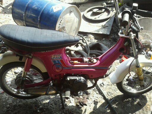 ชาลีสีชมพูสีสวย เครื้องเวฟ110ไม่มีเลม21000