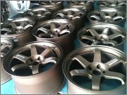 ขายแม็กte-37 ขอบ18" เหมือนล้อแท้ที่สุดๆ