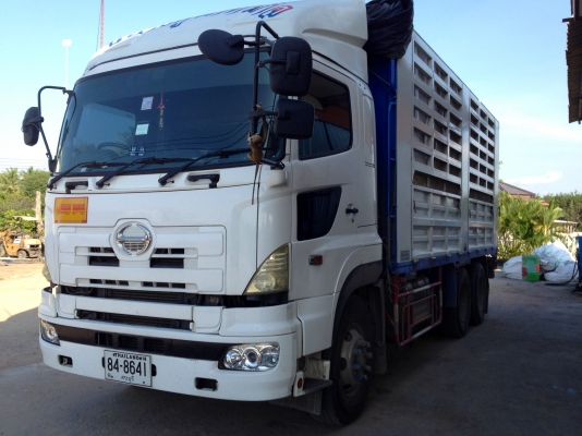 ขายรถพ่วง hino 700ไม่ดั้มลูก3เพลา