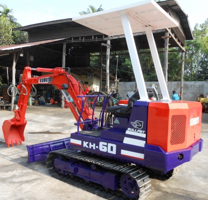 ขายรถขุด KUBOTA KH60 มีลายหัวกระแทก เก่านอกแท้