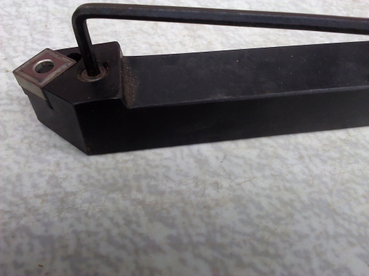 ด้ามมีดกลึงแบบจับยึดเม็ดมีด Insert (พร้อมเม็ดมีดและตัวหมุนล็อก)