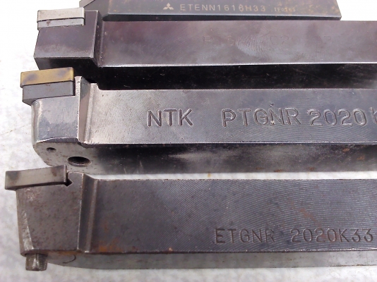 ด้ามมีดกลึงแบบจับยึดเม็ดมีด Insert (พร้อมเม็ดมีดและตัวหมุนล็อก)