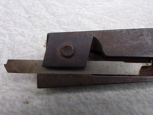 ด้ามมีดแบบจับยึดมีดขาวพร้อมมีดกลึงขาวแถมให้3อัน